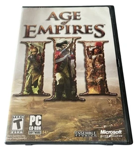 Age of Empires III PC Game Complete Microsoft,  3 Discs, Product Key And Manual - Picture 1 of 5