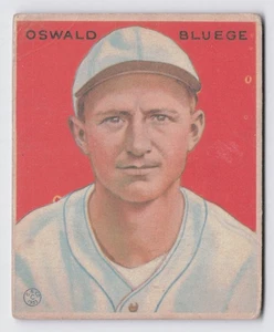 1933 Goudey #113 Oswald Bluege WASHINGTON SENATORS - Picture 1 of 2