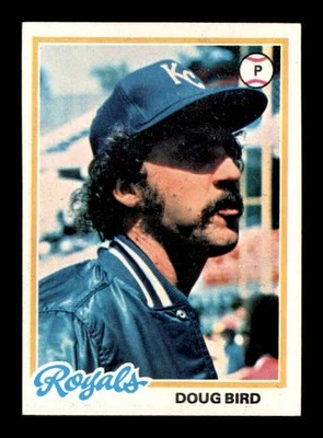 1978 Topps #183 Doug Bird   NM/NM+ X3437980 - Image 1 of 3