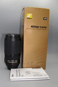 Nikon AF-S Nikkor 70-300mm F/4.5-5.6G VR FX DX Lens - Boxed - Picture 1 of 5