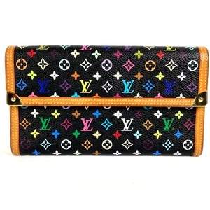 LOUIS VUITTON M92658 MonogramMulticolore Porte Tresor International Long Wallet - Picture 1 of 12