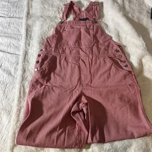 Mountain Lake Casuals Womens Overall Dress M Plaid Pockets Cotton Preowned - Picture 1 of 7