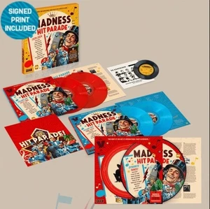 Madness Hit Parade - 4LP & 7” Single Box Set, Picture Disc Signed Print PRESALE - Picture 1 of 2