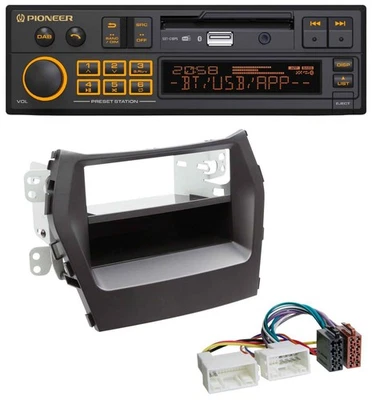 Pioneer DAB MP3 USB Bluetooth Autoradio für Hyundai Santa Fe (ab 2012) - Bild 1 von 4