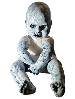 Horror Doll Ooak Creepy Zombie Baby Distressed Unsettling Gothic Chilling  - Image 1 of 4