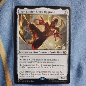 iron spider stark upgrade Spider Man Magic The Gathering Non Foil - Bild 1 von 1