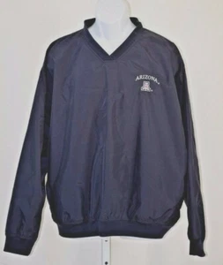 Giacca Pullover Arizona Wildcats Large L 52” Port Authority Navy Ricamata - Foto 1 di 6