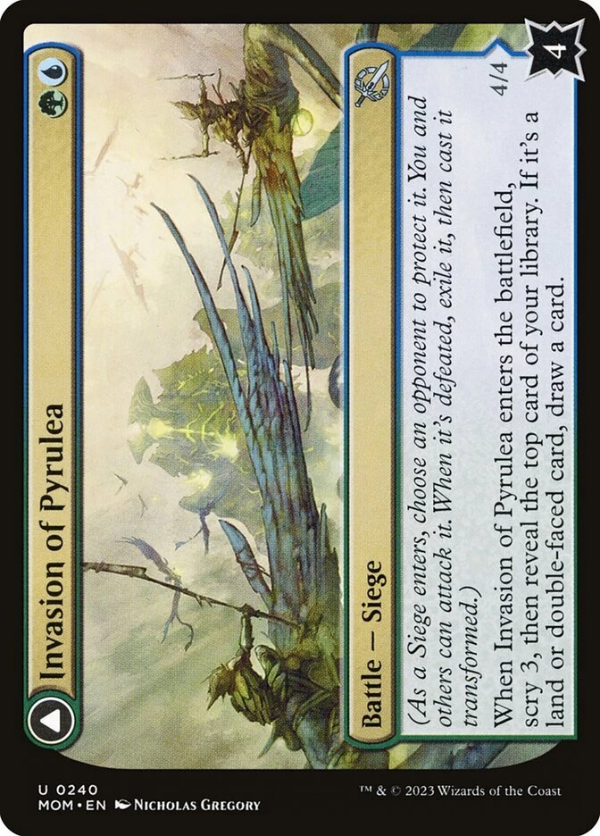Magic the Gathering (mtg): MOM: Invasion of Pyrulea - Image 1 of 1