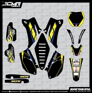 Grafik Kit für Yamaha Crystal Aufkleber YZ YZF 250 450 2008 2009 - Bild 1 von 1