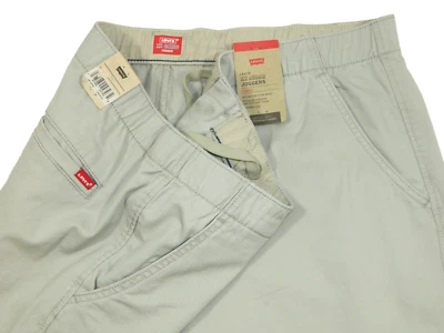 Calça Jogger Masculina Levi's NOVA XX Chino Cinza Claro Etiqueta 2XL Medida Tamanho 42x30 - Imagem 1 de 4