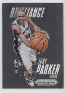 2013-14 Panini Prizm Brilliance Tony Parker #1 HOF