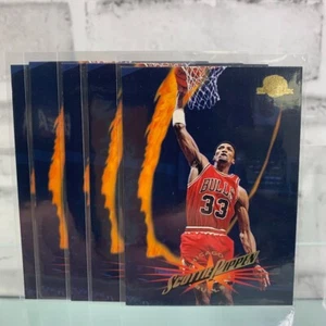 1995-96 Skybox Basketball Scottie Pippin #18 5 Card Lot - Picture 1 of 3
