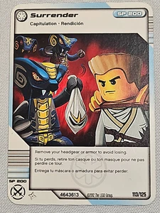 Lego Ninjago TCG - Surrender - 2012 Rare Trading Card 113/125 - Picture 1 of 7