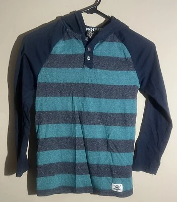 Shaun Blanco Manga Larga Camiseta Polo Skater Dude Multicolor Niños Talla M Azul Foto 1 de 4