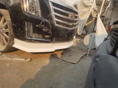 2015 2016 2017 2018 Cadillac Escalade Fiberglass Front Lip Body Kit-Front  - Image 1 of 3