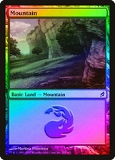 Mountain (295) FOIL Lorwyn NM Basic Land MAGIC THE GATHERING MTG CARD ABUGames