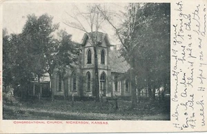 NICKERSON KS - Chiesa della Congregazione - udb (pre 1908) - Foto 1 di 2