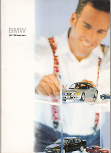 1997 BMW MINIATURES MODEL CARS & BIKES 40p Brochure Z3 850CSi 327 503 R1100R M3
