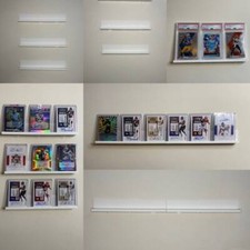 Wall Mounted Shelf for Trading & Collectable Cards - 25cm Trading Card Shelf