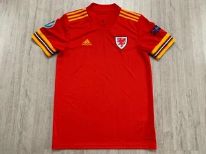 2020 2021 Home Wales Fußball Trikot Football Jersey Shirt Adidas M UEFA Patch - Bild 1 von 16