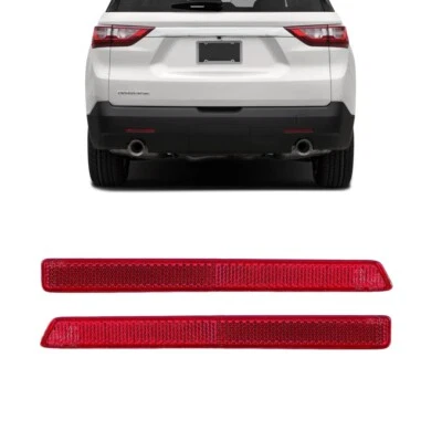 For 2018 2019 Chevrolet Traverse Reflector Rear Passenger & Driver PAIR - Image 1 of 4