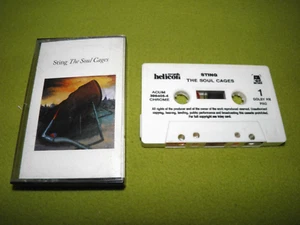 Sting - The Soul Cages - RARE Helicon Israel Made Cassette Chrome Dolby HX Pro - Picture 1 of 2