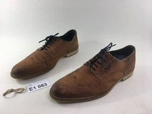 Fernando Strappa Herren Halbschuhe Schnürsenkel Business Schuhe EUR 43 E1 083 - Picture 1 of 5