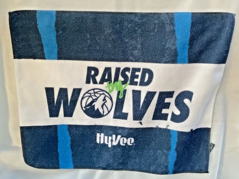 Minnesota Timberwolves 2022 NBA Playoffs Game 6 Rally Towel Giveaway 15”x18” NEW Cover