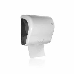 Handtuchrollenspender Spender Autocut Papierspender Rollenhandtuchspender weiß - Bild 1 von 1