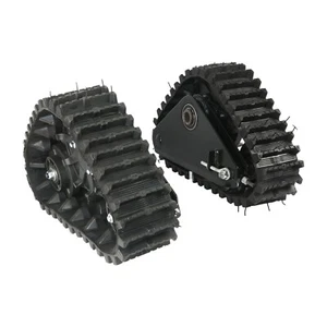 1 Set Wheel Snow Track Sand Snowmobile For ATV UTV Quad Mower Go Kart Buggy - Bild 1 von 6
