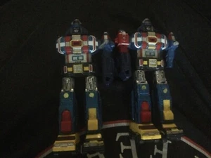 2x Voltron 6" Miniture Diecast Space Warrior Figure Robot Japan Vintage - Picture 1 of 2