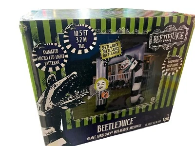 GEMMY INDUSTRIES (HK) LIMITED Beetlejuice 10.5' Airblown Inflatable Archway