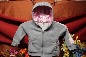 Athletech Girls Toddler Gray Hoodie Sweatshirt Size 3 T jacket coat active Sale* - Picture 1 of 6