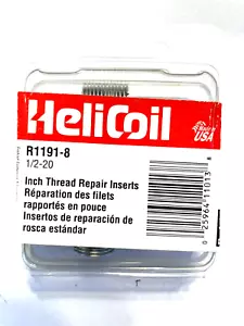 R1191-8 Inch 1/2- 20 Fine Thread Repair Inserts 6 Per Pack - Picture 1 of 2