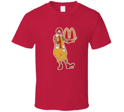 Ronald Mcdonald, T-shirt, Mcdonalds, Clown, Restaurant, Retro,  - Image 1 of 2