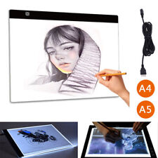 A4 A3 LED USB Tracing Light Box Board Drawing Sketching Copy Pad Table Stencil