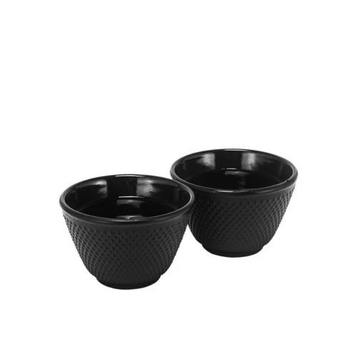 Set of 2 Avanti 100ml Hobnail Rust Resistant Cast Iron Teacup