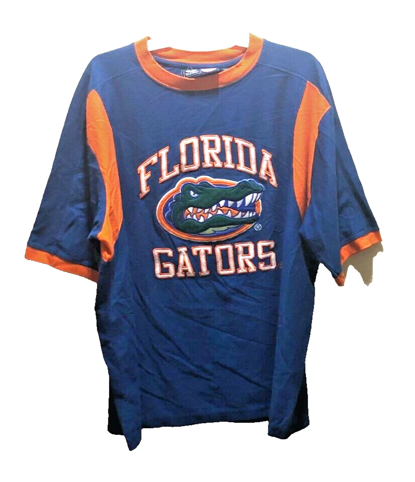Camisa Florida Gators Albert NCAA Vintage Años 90 Azul Cosida G-III Carl Banks L Foto 1 de 2