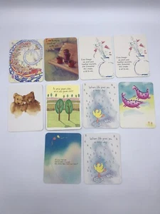 Vtg Hallmark Windows Greeting CardS 4.5x6” Mix Lot of 10 USA - Picture 1 of 2