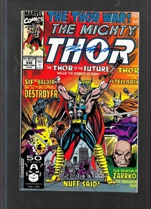 The Mighty Thor 438 1991 signed Ron Frenz Pittsburgh Comic Con - Picture 1 of 4