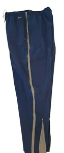 Vintage Nike Track Pants Men's  Large L 90s Blue Windbreaker Jogger Nylon 30X32 - Picture 1 of 14