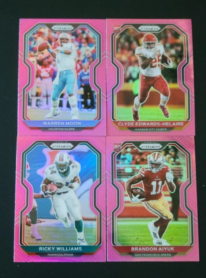 2020 Prizm Football PINK PRIZMS with Rookies You Pick the Card - Image 1 of 1