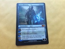 Miscut Jace Beleren M11 Misprint MTG Magic Card