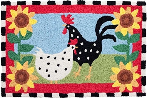 Jellybean - Indoor/Outdoor Rug - Funky Chickens - Image 1 of 1