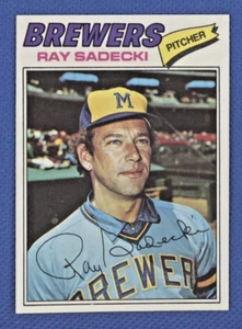 1977 Topps Set Break # 26 Ray Sadecki Milwaukee Brewers NRMT - Bild 1 von 2