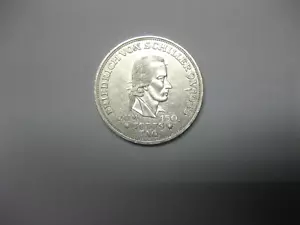 Bundesrepublik, 5 DM Friedrich von Schiller, 1955, aus Nachlass - Bild 1 von 2