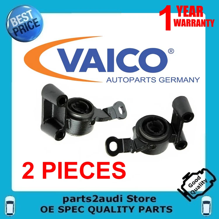 MINI COOPER Control Arm Bushing with Bracket Left-Right Set. VAICO OEM - Image 1 of 1
