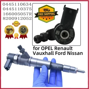 Fuel Injector for OPEL Renault Vauxhall Ford Nissan 2L 0445110634 0445110375 - Picture 1 of 5