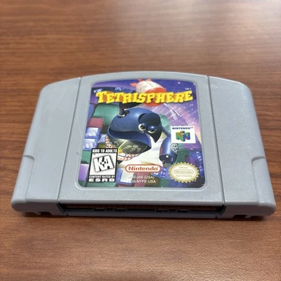 Tetrisphere Nintendo 64 N64 Authentic Tested & Working Cart Only - Image 1 of 3