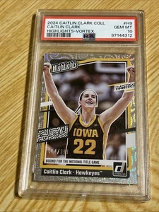2024 Panini CaitlinClark Collection Highlights H9 /399 PSA 10 - Picture 1 of 3